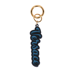 Versace Logo Keychain, Rubber, Blue, B/DB, MIC, 3*